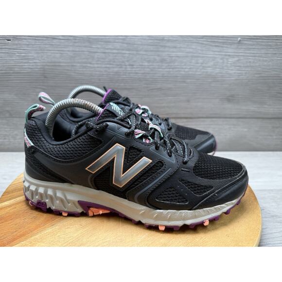 New Balance 412v3 Womens Trail Athletic Running Shoes Black Size 8 - Picture 1 of 9